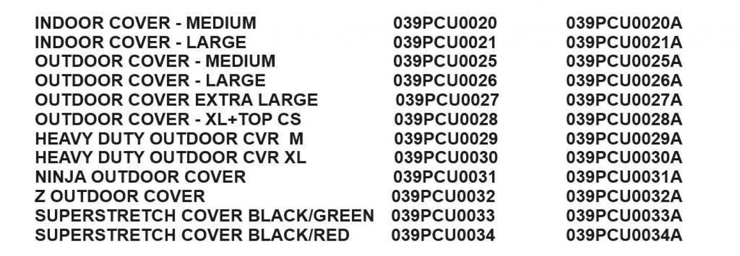 Extra Large - Kawasaki Outdoor Covers