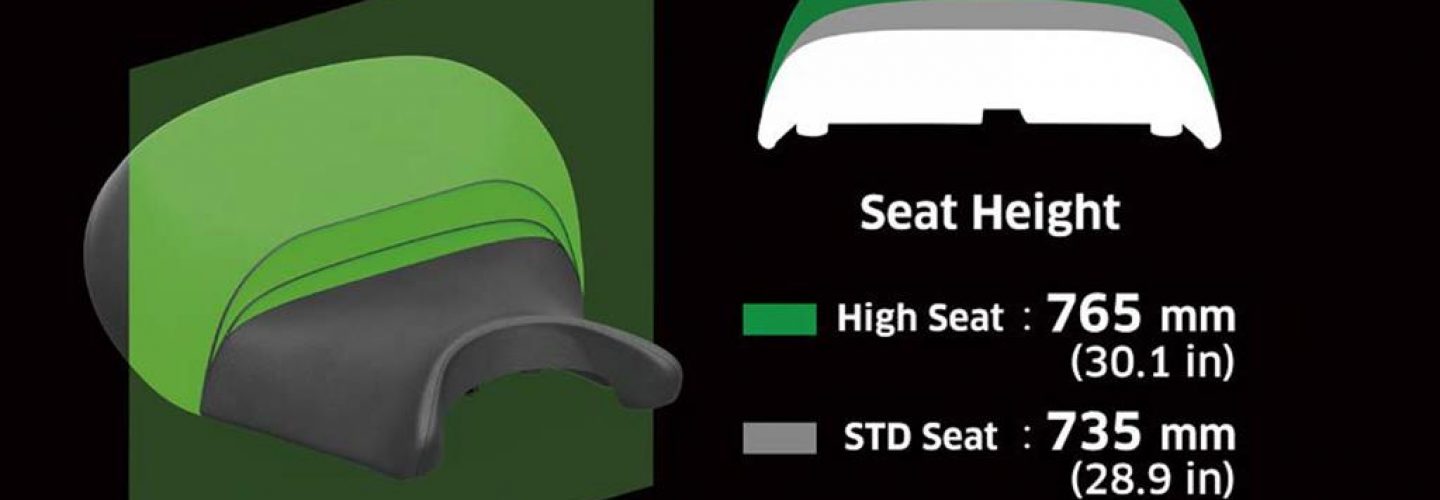 High seat (+30mm) (Eliminator) - High seat (+30mm) (Eliminator 500) ERGO-FIT™